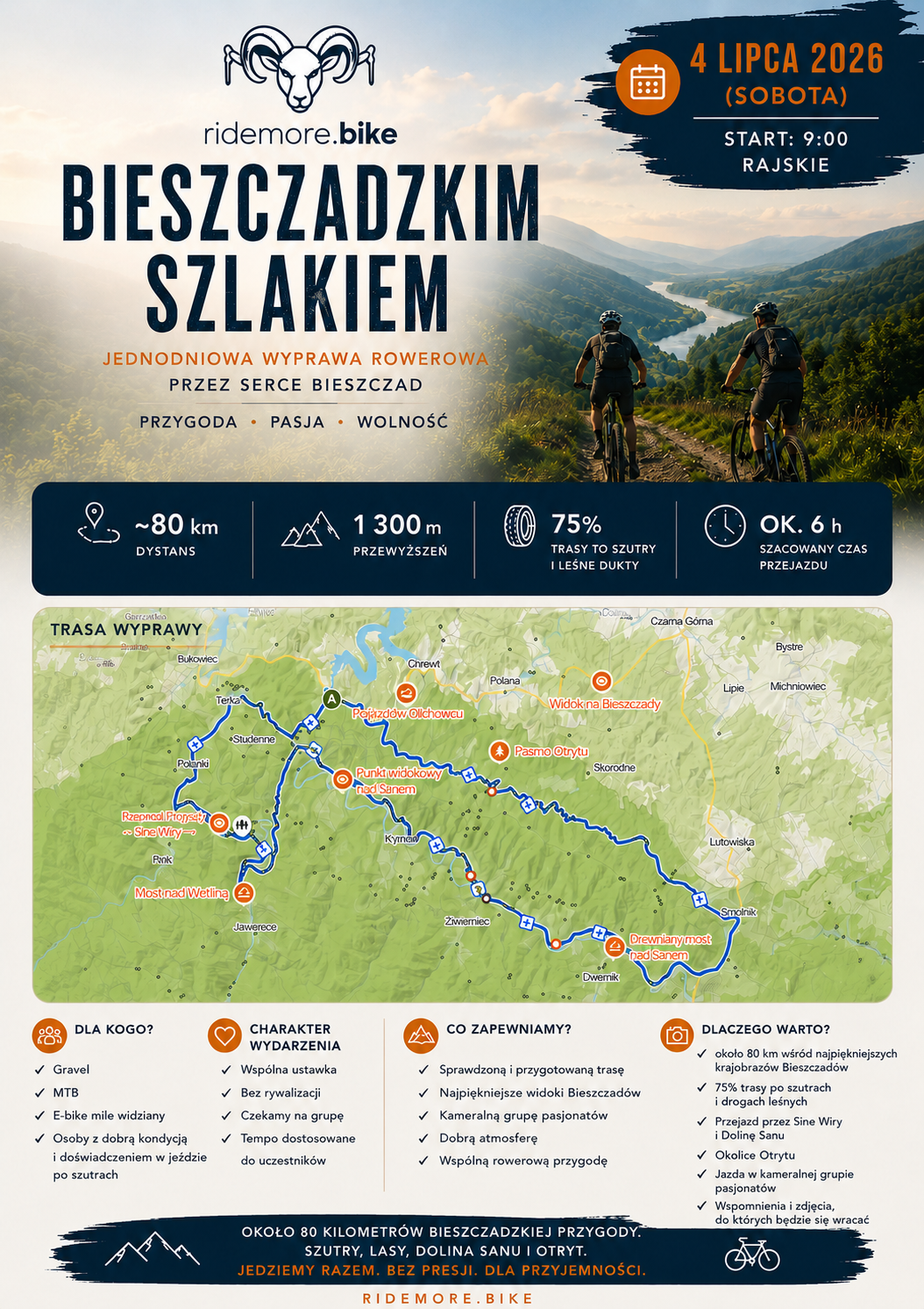 Bieszczadzkim szlakiem 2026